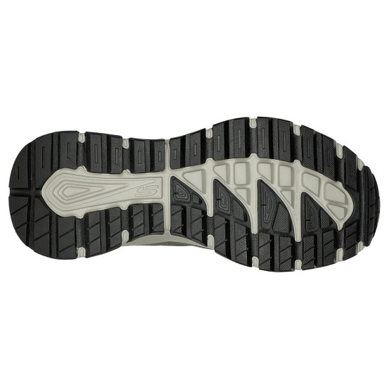Skechers Outdoor Overlay Lace Up Sneaker W/ Air-Cooled Memory Foam